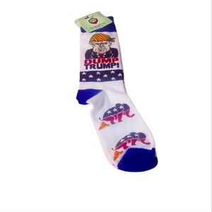NWT Dump Trump Socks